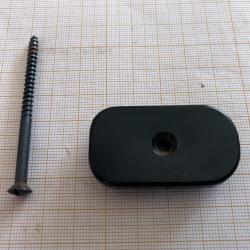 Weihrauch HW70: cache de dessous de crosse de pistolet à plombs HW 70