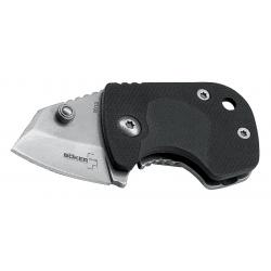 Boker Couteau DW-1 - Lame 27mm - Manche Acier/zytel - Clip