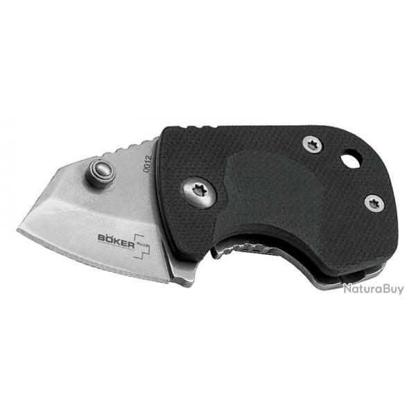 Boker Couteau DW-1 - Lame 27mm - Manche Acier/zytel - Clip