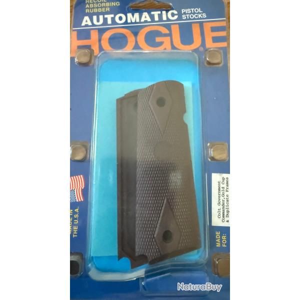 PLAQUETTES HOGUE - COLT 1911 GOVERNEMENT ET CLONES - MARRON