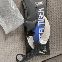 Couteau steel tiger