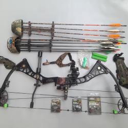 Mathews Drenalin chasse kit complet Arc a poulies fléches lames Prix en baisse