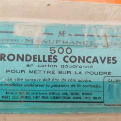 boite rondelles concaves MANUFRANCE cal 16