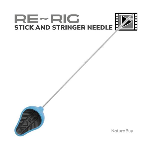 Aiguille PVA Avid Carp Re-Rig Stick & Stringer Needle