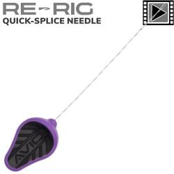 Aiguille à Epissure Avid Carp Re-Rig Quick Splice Needle