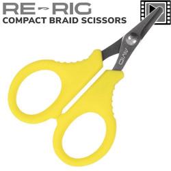 Ciseaux Avid Carp Re-Rig Compact Braid Scissors