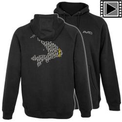 Sweat Avid Carp Compound Hoodie Black L