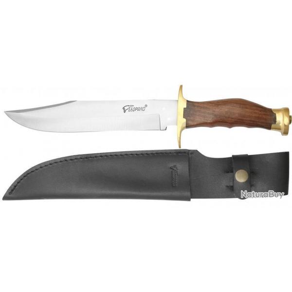 POIGNARD DE CHASSE LEOPARD DEFENDEUR 2 2025   2