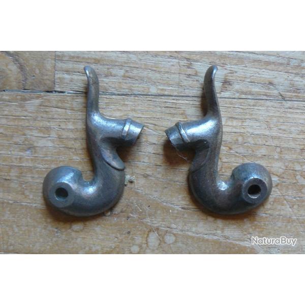 2 chiens de fusil