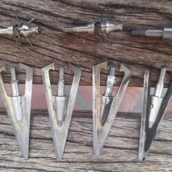 Lot de 5 lames Australienne Outback archerie