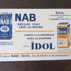 Buvard publicitaire NAB IDOL 1905-1910