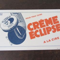 Buvard publicitaire cr&egrave;me Eclipse 1930