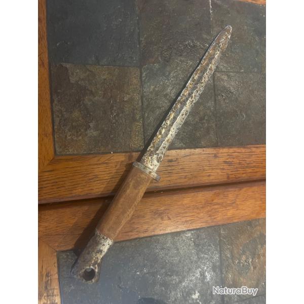 Pièce de terrain baïonnette allemande 98k deuxième type 39/45