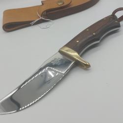 Couteau de chasse buck custom skinner numéroté vintage neuf rare collector