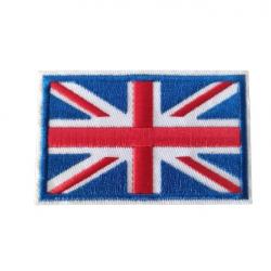 Patch drapeau - Grande-Bretagne/Angleterre - v2 - velcro - Livraison gratuite