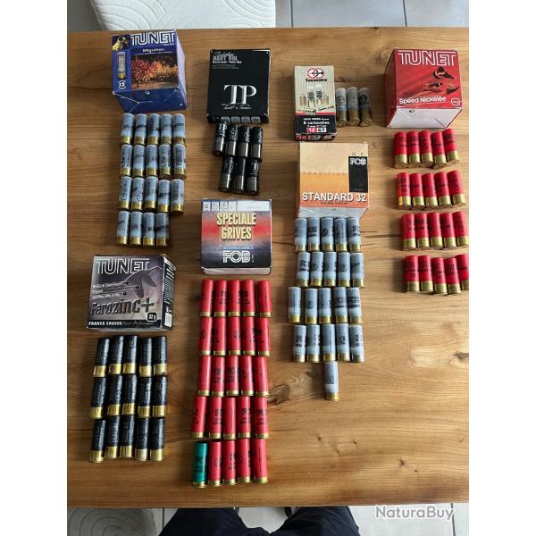 110 munitions calibre 12 a 1 sans rserve