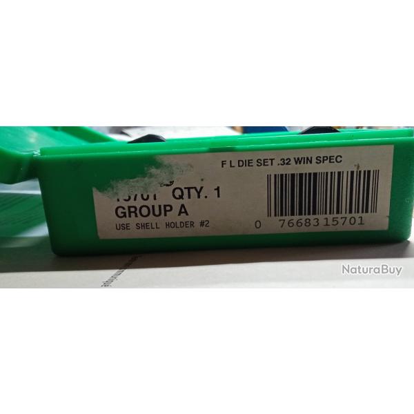 outils de rechargement RCBS cal 32 winchester spcial
