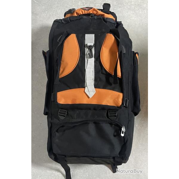 sac a dos noir/orange