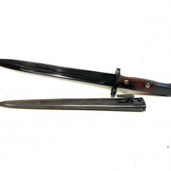 Ancienne Baionnette Tchèque Mauser ex-yougoslavie au même Numéro