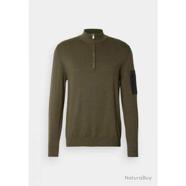 Barbour Pull Zippé Blades Cotton Half Zip Jumper
