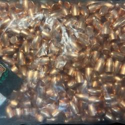 Lot de 500 Ogives LOS 9mm RN 123 Grains