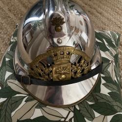 Casque pompier modèle 33 vintage