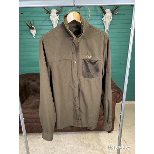 Chemise Harkila verte