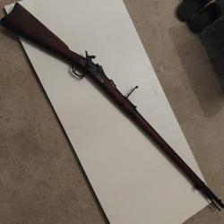Rifle SpringfieldArmory Trapdoor en 45/70 govt, model1873, nr.446393 tardif-deuxieme série de photo