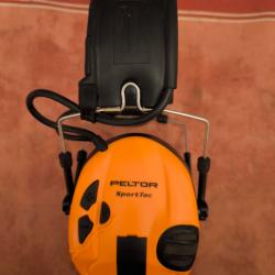 Casque 3M PELTOR SportTrac anti bruit de tir .