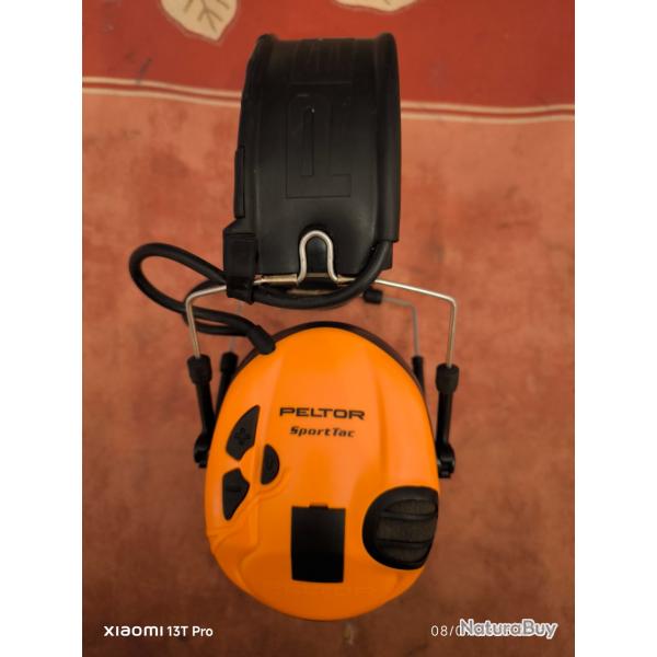 Casque 3M PELTOR SportTrac anti bruit de tir .