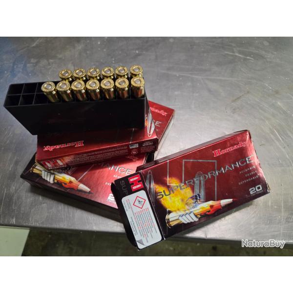 Munitions Hornady sst superformance en 243win, 95grs