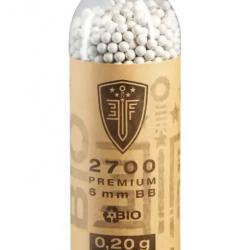 Munition Airsoft Elite Force Billes Bio blanches CAL.6mm X2700