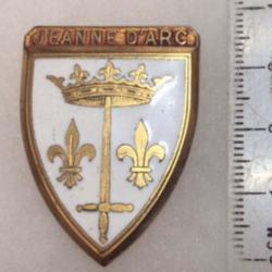 FRANCE MARINE - INSIGNE CROISEUR ÉCOLE JEANNE D'ARC 1931/1964 Fabric.COURTOIS