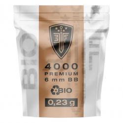 Munition Airsoft Elite Force Billes Bio blanches CAL.6mm X4000 0,23g
