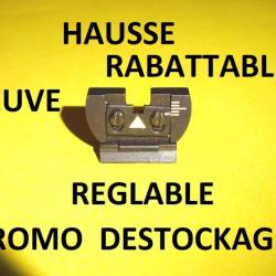 hausse réglable rabattable carabine fusil slug express mixte - VENDU PAR JEPERCUTE (BA558)