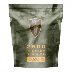 Munition Airsoft Elite Force Billes blanches CAL.6mm X2500