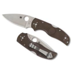 Couteau pliant Spyderco Native 5 FRN marron Sprint Run 2025 C41PBN15V5