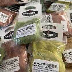 Dubbing kapok semperfli light olive