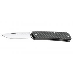 Boker Couteau Tech Tool Carbon 1 - Lame 71mm - Manche G10/Fibre de carbone - Clip