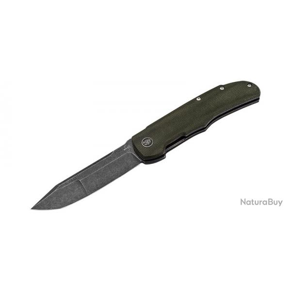 Boker Couteau Tac-Master - Lame 99mm - Manche Micarta - Clip