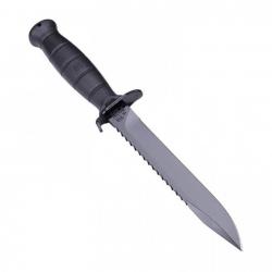 Couteau Glock avec scie Noir