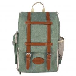 Sac à dos pique-nique isotherme - 4 personnes - vert