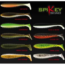 Leurre Souple Fox Rage Spikey Shad 12cm Salt N Pepper