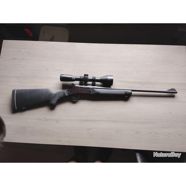 CARABINE ROSSI 222REM + LUNETTE BSA 3-12X56