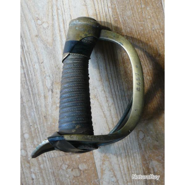 Poigne pour sabre de cavalerie