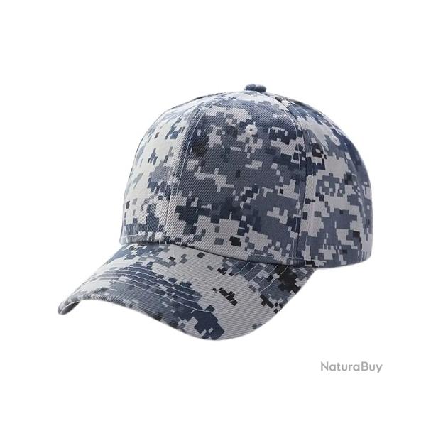Casquette Pixel Bleu