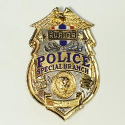 Plaque de police Special Branch Thailandaise   box 97