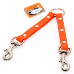 Coupleur pour chiens ASTRO Double couleur Orange
