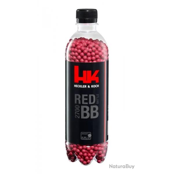 Munition airsoft Heckler & Koch Billes rouges CAL.6mm X2700