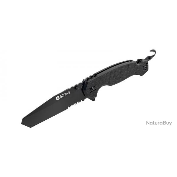 Boker Couteau Professional Tactical - Srie Dnges - Lame 118mm - Manche G10 - Clip rversible